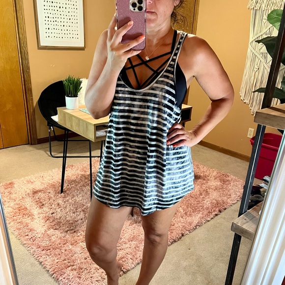 6 piece bikini coverup bundle Lot Gap, VS Pink 36C/D push up - Black Grey White - Picture 9 of 9